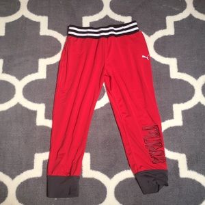 Puma Red Capris